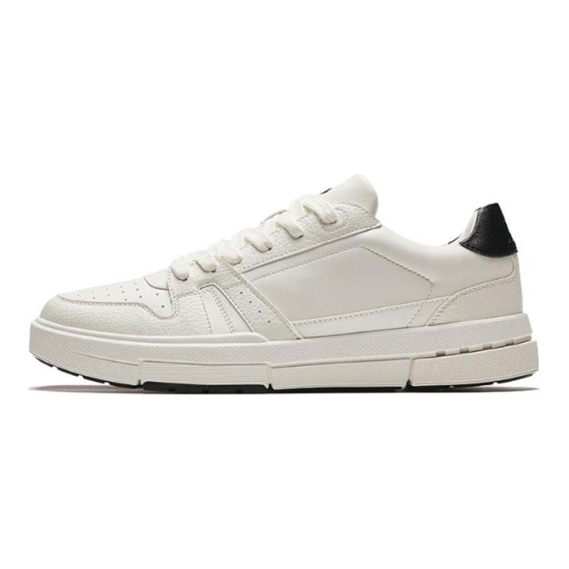 Anta Life Collection Cushioning, Wear Resistant Low top Skateboard Shoes Men's White 112428053-5