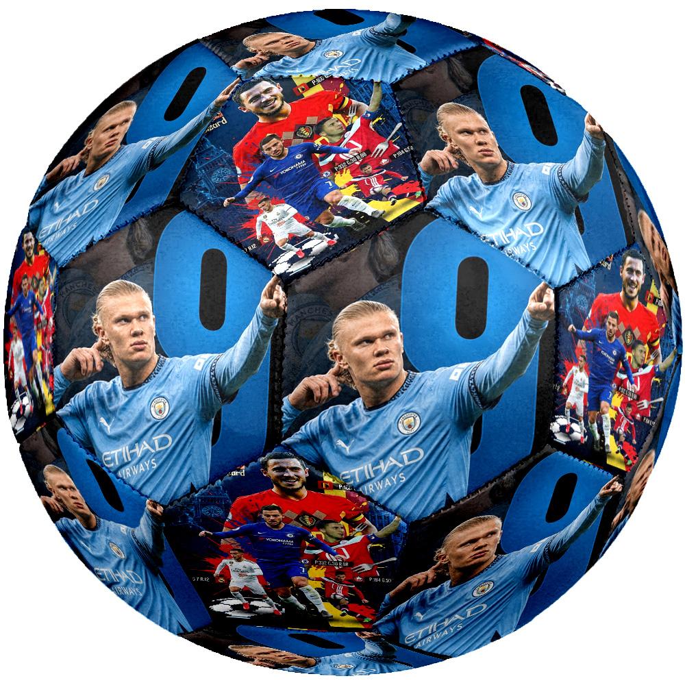Haaland Football Celebration Size 5 Football Machinestitched Indooroutdoor Universal Football For Football Accessories