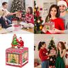 Themed Christmas Santa House Pattern Money Box Gift Box For Gifting Festive
