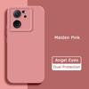 Pouzdro Angel Eyes z tekutého silikonu pro Xiaomi 13 13T Pro Ultra Lite Měkký nárazuvzdorný kryt na telefon Xiaomi13 13Pro 13Ultra 13Lite Funda