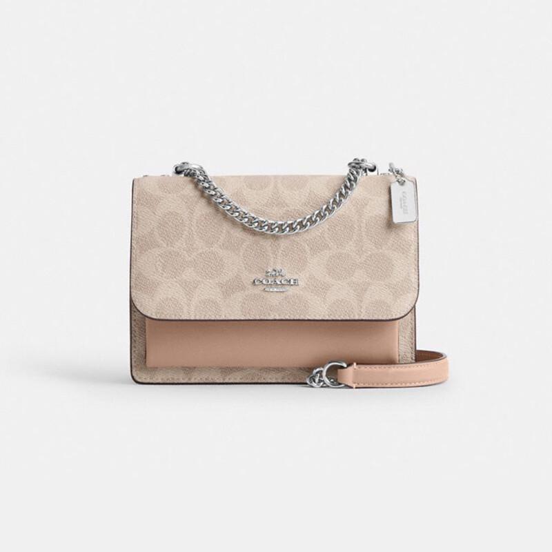 COACH KLARE Мини Сумка через плечо из канвы с подписью 18 x 5 x 13.5cm