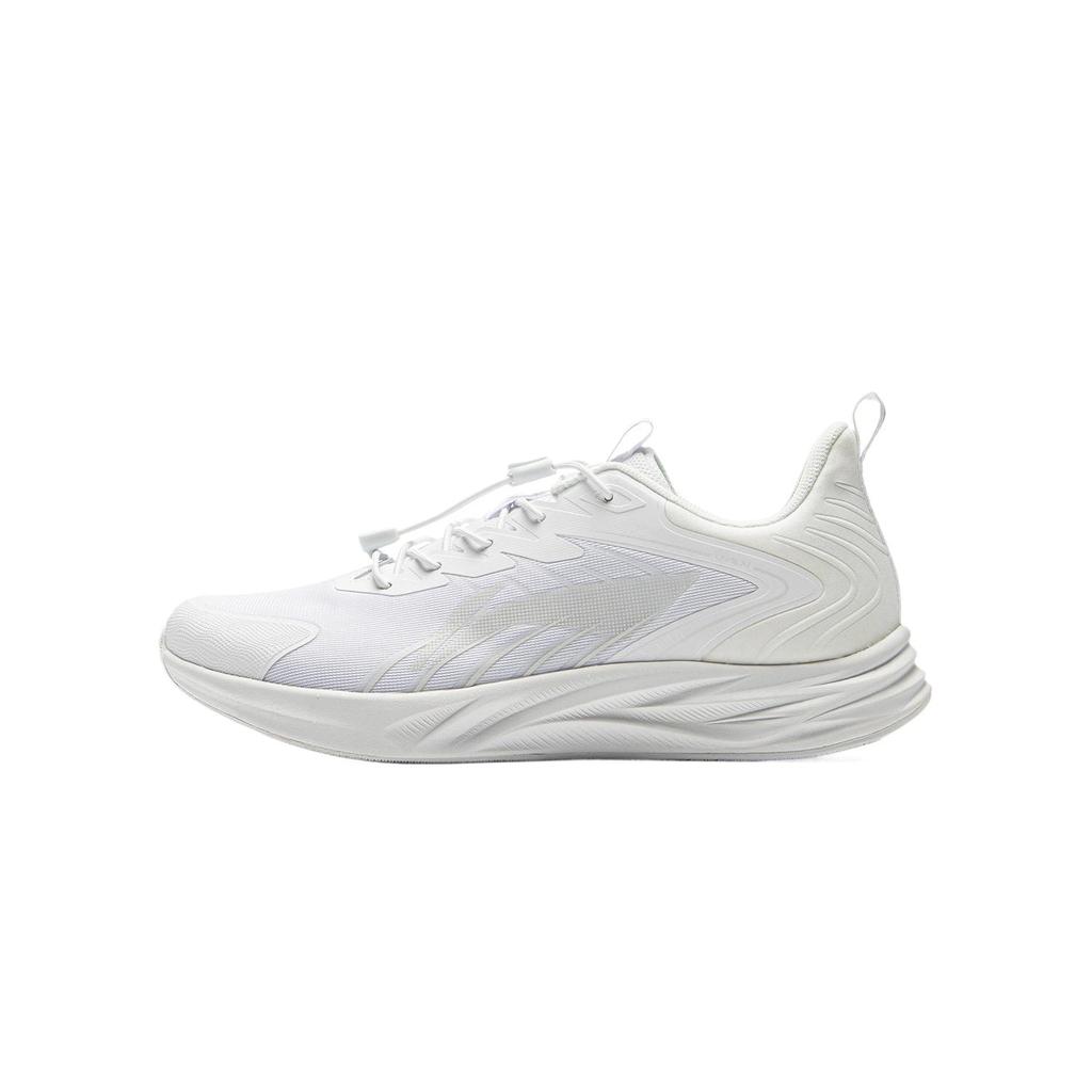 Li Ning Kids Running Feiyun Sports Casual Comfortable Durable Low Top Running Shoes Kids Running Shoes Standard-White YKFV048-7