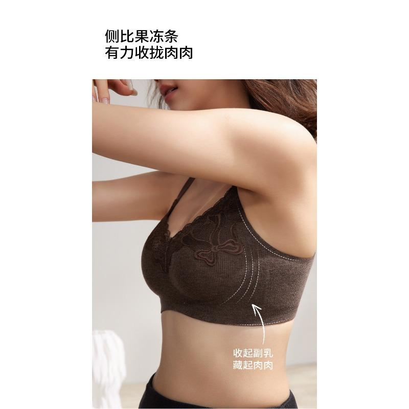 Women S Lace Push Up Bra Seamless Backless Underwire Free For Small Chest