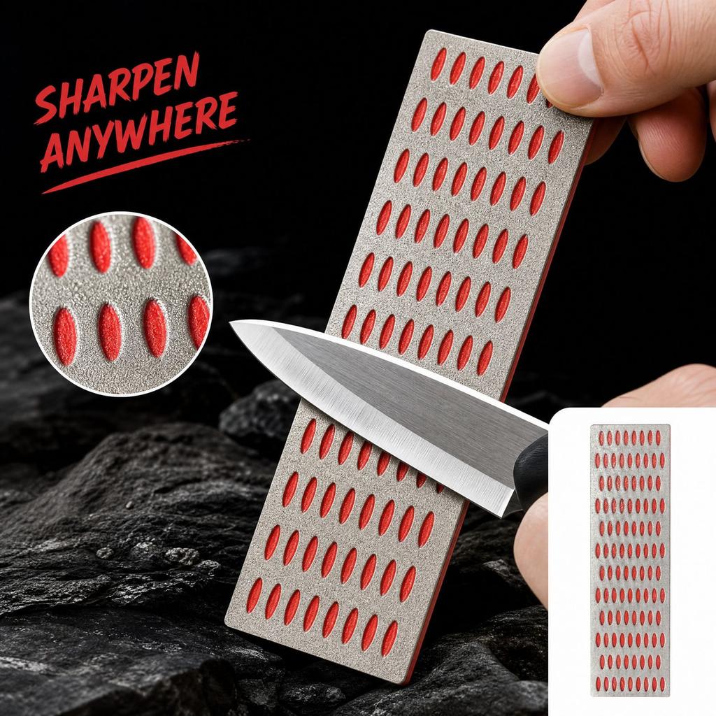 Sharpening, Single-Sided Mesh Sharpener for Kitchen and Sharpening Tools