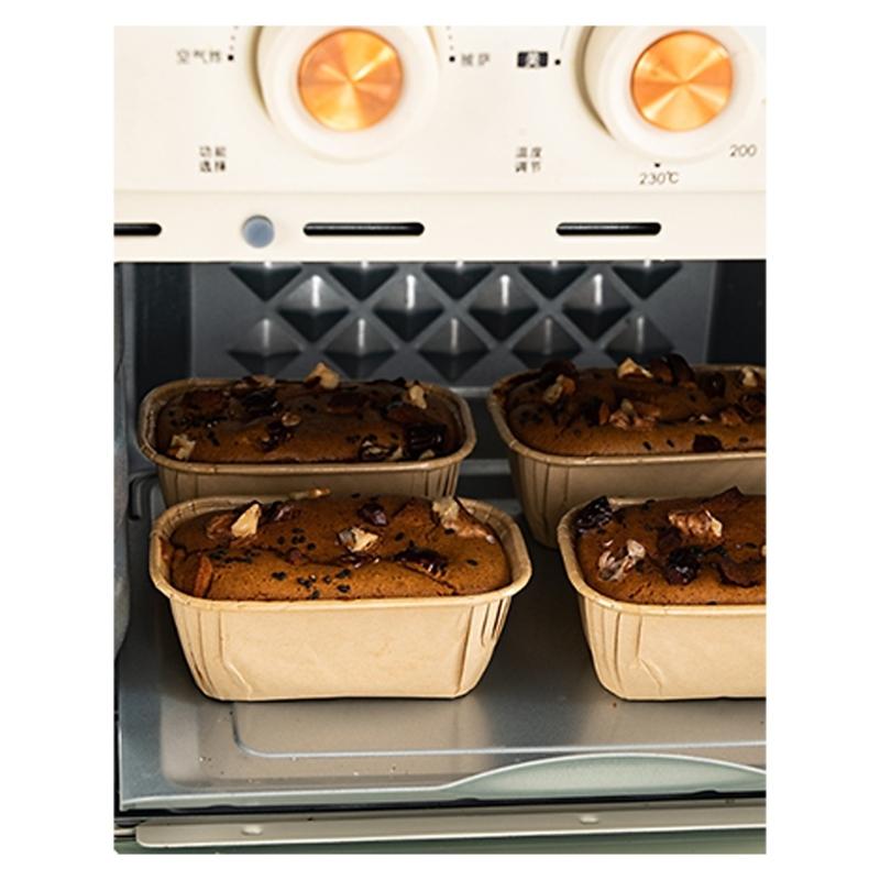 Pack of 50 Oven Safe Baking Cups Heat Resistant Up to 220°C Disposable Paper Muffins Liners for Cupcakes Brownies