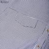 ZANZEA Camicetta da donna casual a maniche lunghe, larga, a righe classiche, con colletto rovesciato