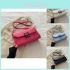 Trendy Small Pu Shoulder Crossbody Bag In Black White Blue Pink Green Perfect For Casual Outfits