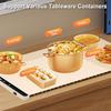 Portable Smart Food Fast Heating Mat Household Electric Food Warmer Plate Foldable Electric Warming Tray