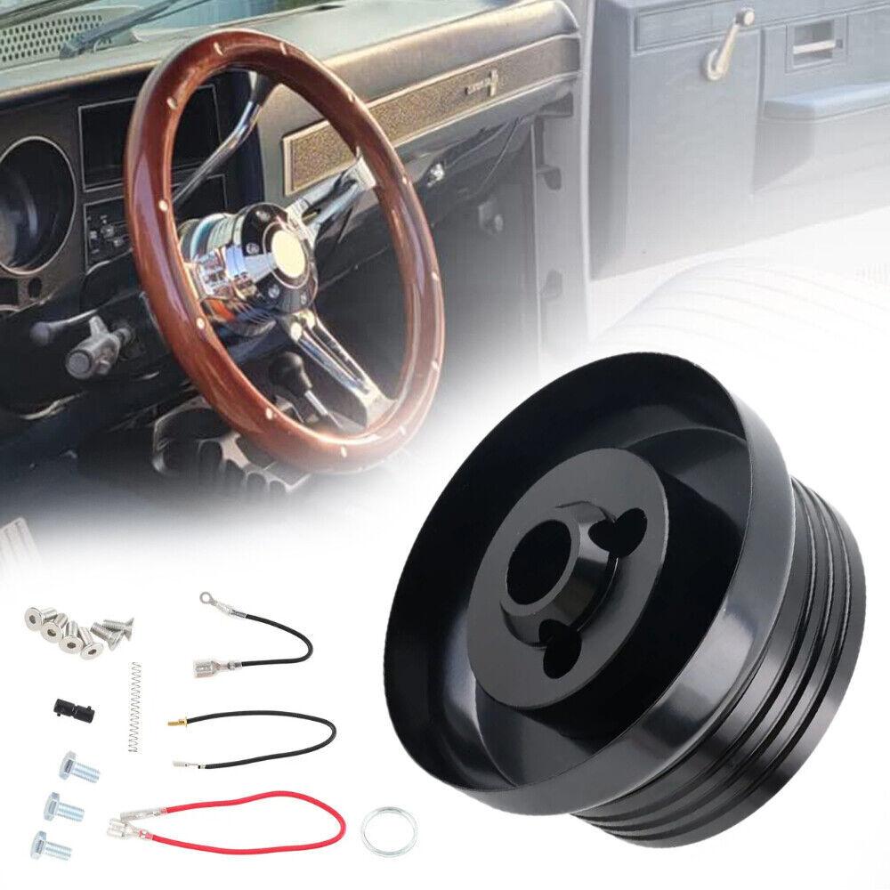 High Quality 5 & 6 Hole Billet Aluminum Steering Wheel Hub Adapter For 1976-1995 JEEP CJ5 CJ6 CJ7 Wrangler Cherokee SW-1033
