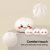 Cartoon Expression Steamed Bun Toy Stress Relief Dumpling Squeeze Sensory Toy Stress Ball Simulated Dough Ball Fidget Toy