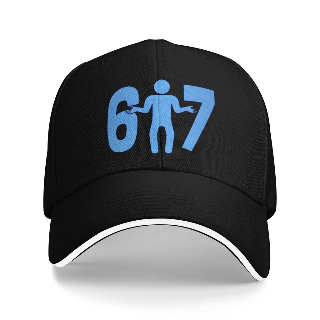 Personalized Funny Turkey Says Six Seven 67 Meme Baseball Cap WoUnisex Unisex Adjustable Dad Hat Sports Snapback Hats