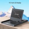 MT-viki 16-Port Rackmount HDMI KVM Switch with 17-inch Integrated LED Console
