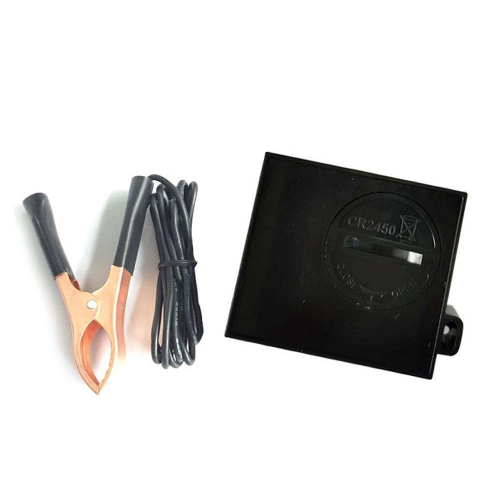 Inductive Hour Meter Waterproof Tachometer Digital Speedometer Replaceable Battery Tachometer for Mower Tractor Chainsaw