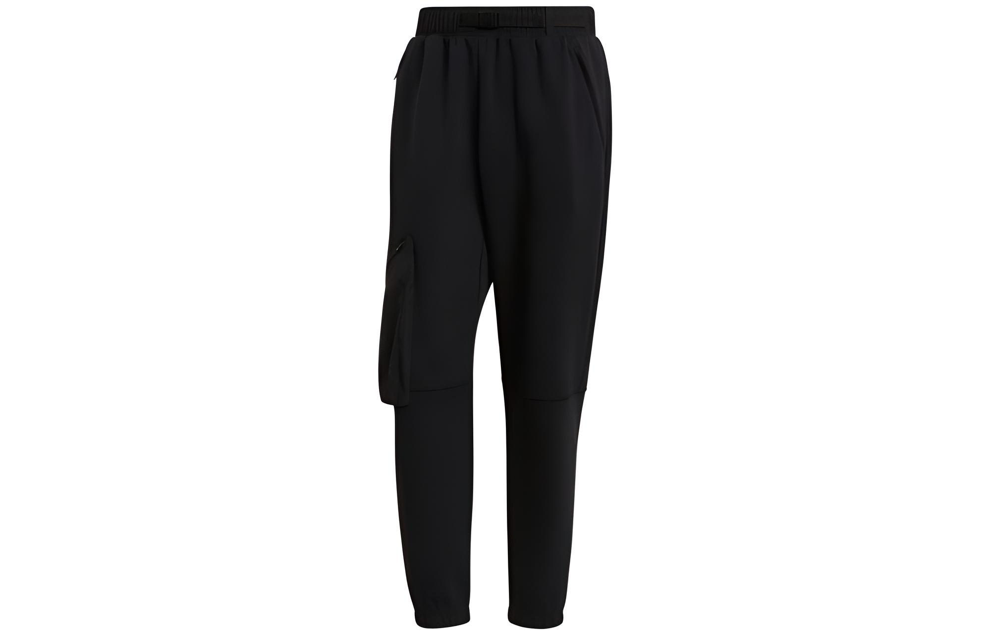 

Adidas Knitted Sweatpants Men s Black Moderate Cuffed Pants GM5786 S