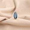 London Blue Topaz Gemstone 925 Sterling Silver Jewelry Handcrafted Women's Ring RR-23-12