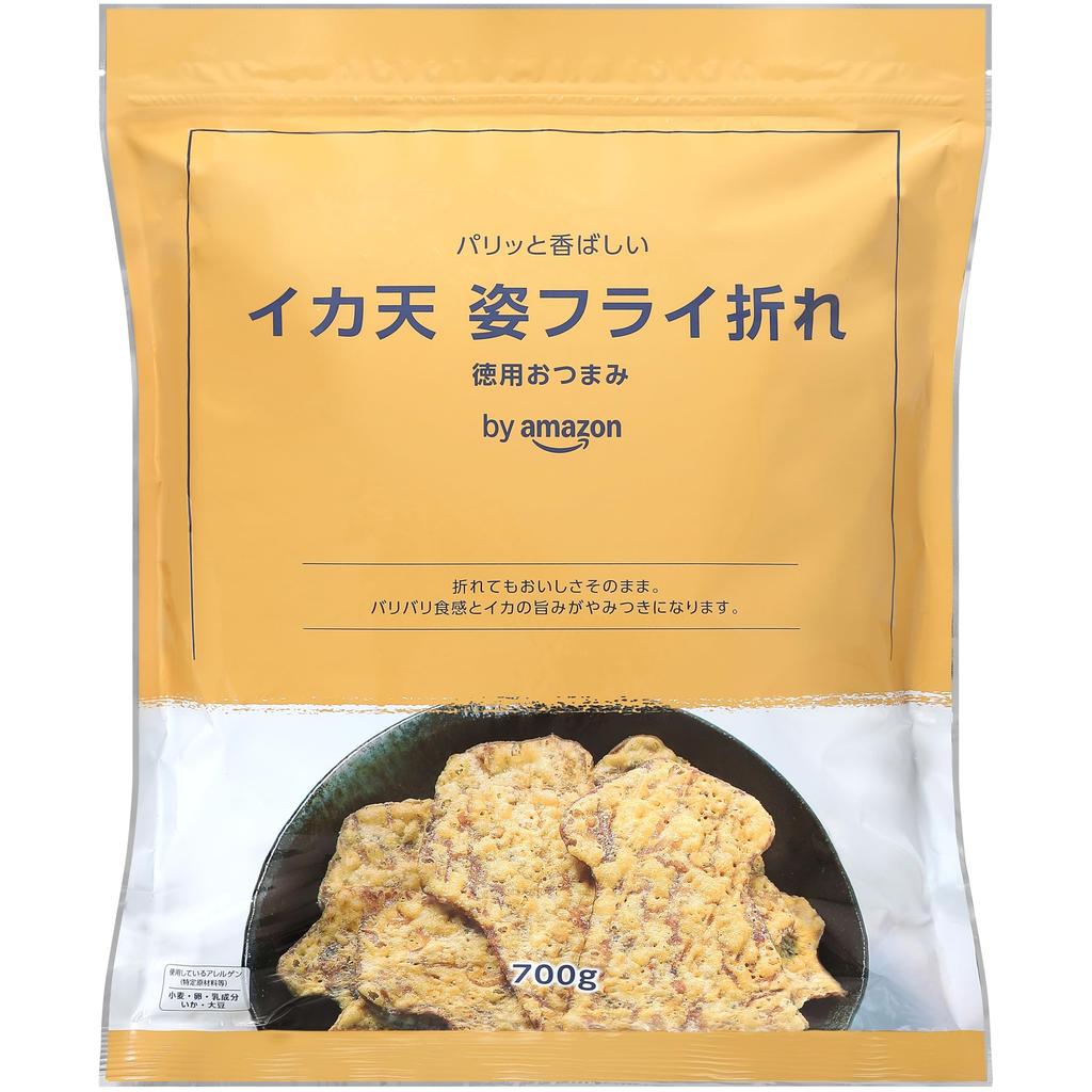 by Amazon Fried Squid Large with Zipper Tempura, 700g, Capacity,