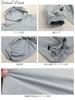 Gold Japan Große Größen Langarm Kordelzug Dolman Melange Größen Damen Tunika, Hoodie, Kragen, Stretch, Winter, Herbst, Frühling, Grau, bai-0168, 4L-5L