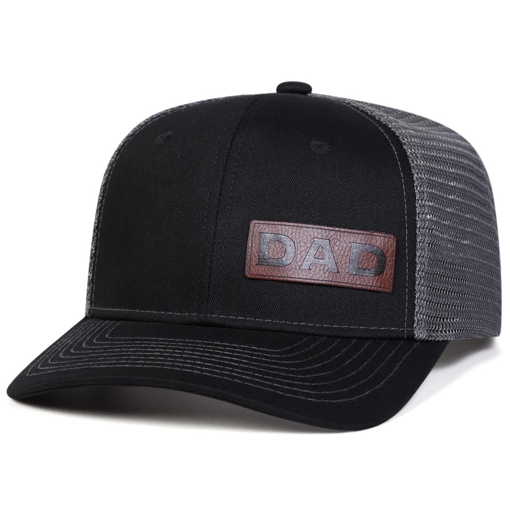Unisex DAD Letter Leather Label Baseball Net Caps Spring Summer Outdoor Adjustable Casual Hats Sunscreen Hat Sports Cap