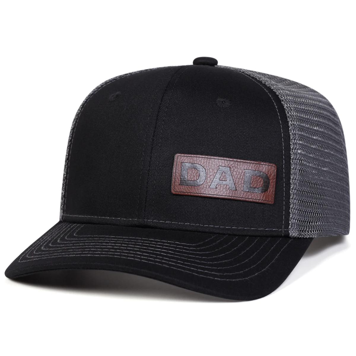 

Unisex Dad Letter Leather Label Baseball Net Caps Spring Summer Outdoor Adjustable Casual Hats Sunscreen Hat Sports Cap