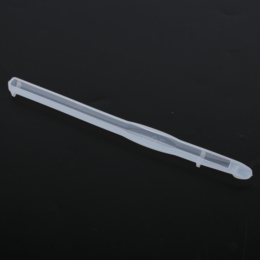 20pcs Resin Casting Crochet Hooks Mould White Resin Silicone Mold Silicone Craft Moulds  Yarn Crafts