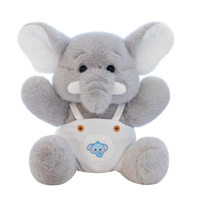 Super Cute Baby Elephant Plush Toys for Children Sleeping Pillows for Girls Bedroom Ornaments for Claw Grabbing Machine