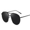 High-quality Womens Large Aviator Sunglasses With Sleek Metal Frame And Mirror Lens