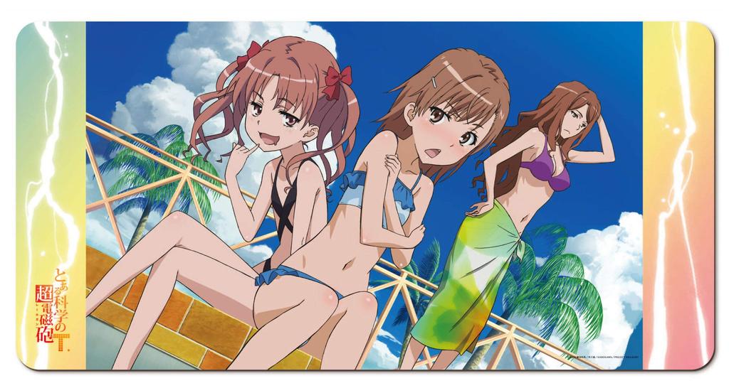 Rubber Play Mat Collection Certain Scientific Railgun Beachside "A T" Ver.