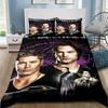 Supernatural Sam Dean Bedding Set Boys Girls Twin Queen Size Anime Duvet Cover Pillowcase Bed Kids Adult Fashion Home Textileext