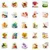 50 Creative Book Series Beautiful Ins Style Graffiti Stickers