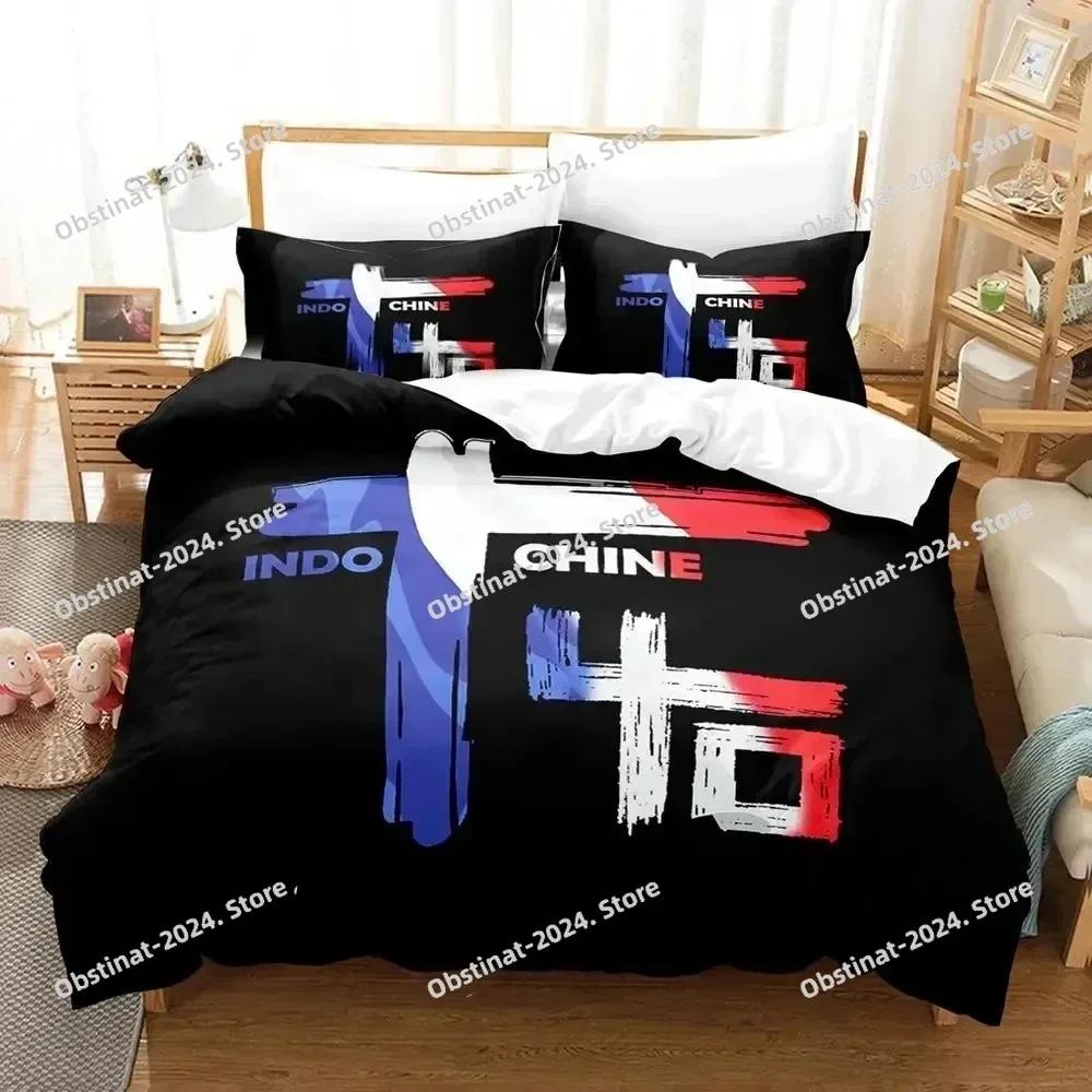 Fashion 3D Indochine Bedding Set Printed single Comforter Quilt Bed Cover Duvet Cover Pillow Case 3 Pieces Sets Kids Adult Size