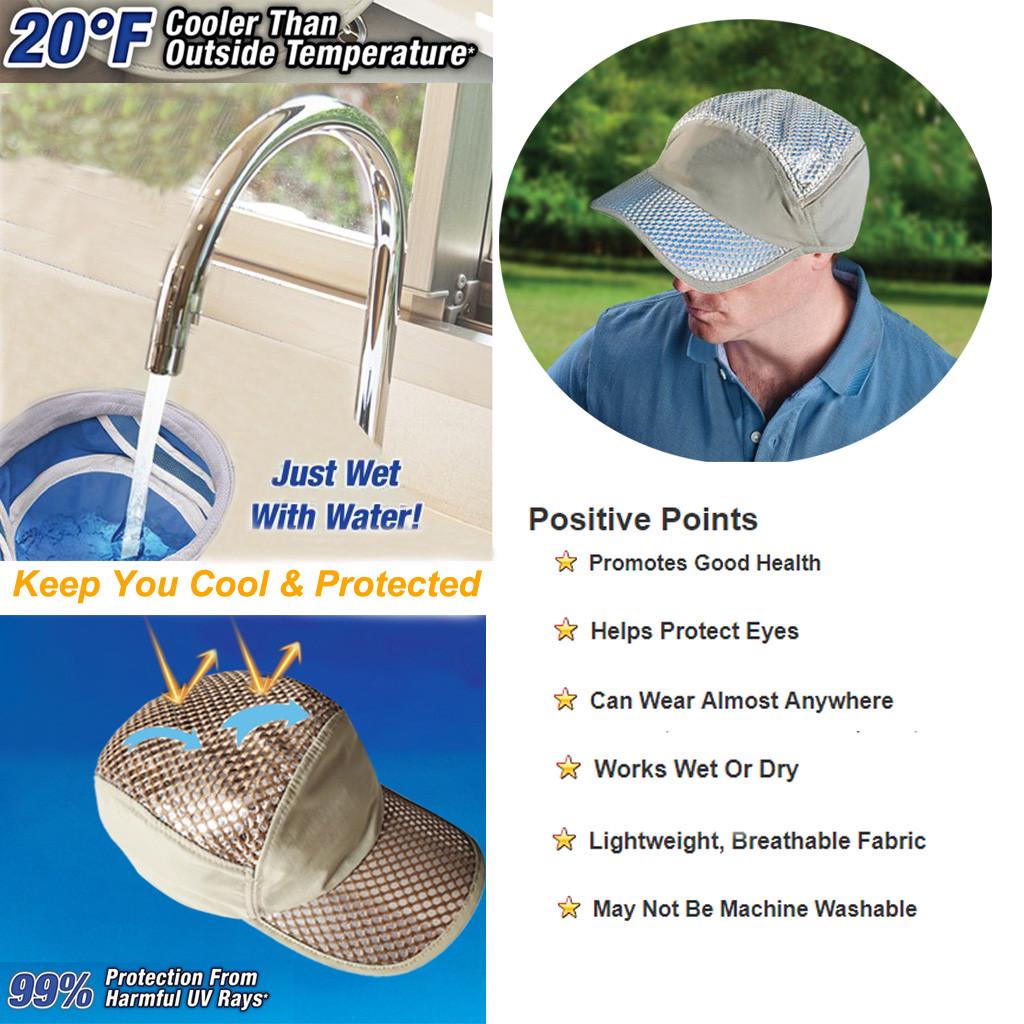 Wet hat to keep cool Clearance