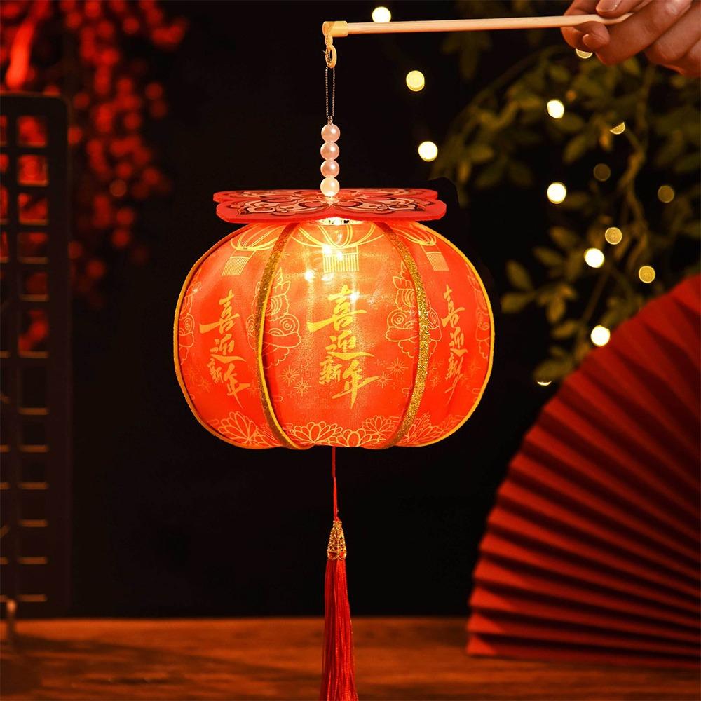2026 Horse Year New Year Persimmon Lantern Ancient Handheld Lantern Spring Festival