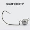 5Pcs 3.5g/5g/7g/10g Exposed Jig Head Fishing Hook Soft Worm Fishhook Jigging Crank Hook Bass Pike Fishing Tackle