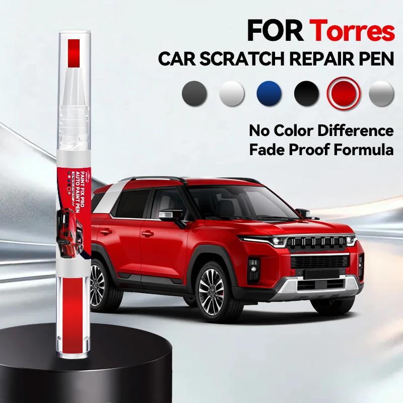 

Car Dedicated For KGM SsangYong Torres Paint Repair Pen Touch Up Scratch Remover DIY Auto Accessories Blue Green Grand White Gra червоний
