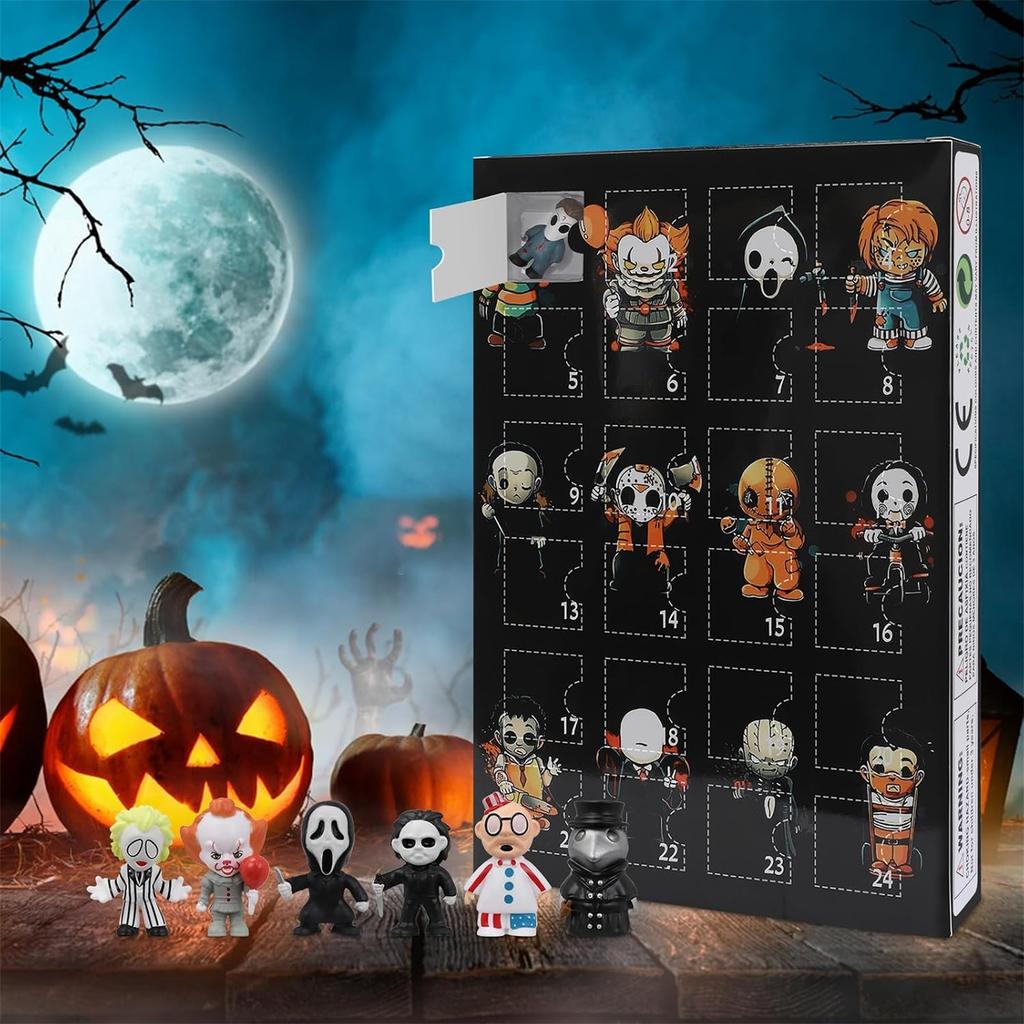 Halloween -Day Doll Advent Calendar with Surprise Gifts for Collectors