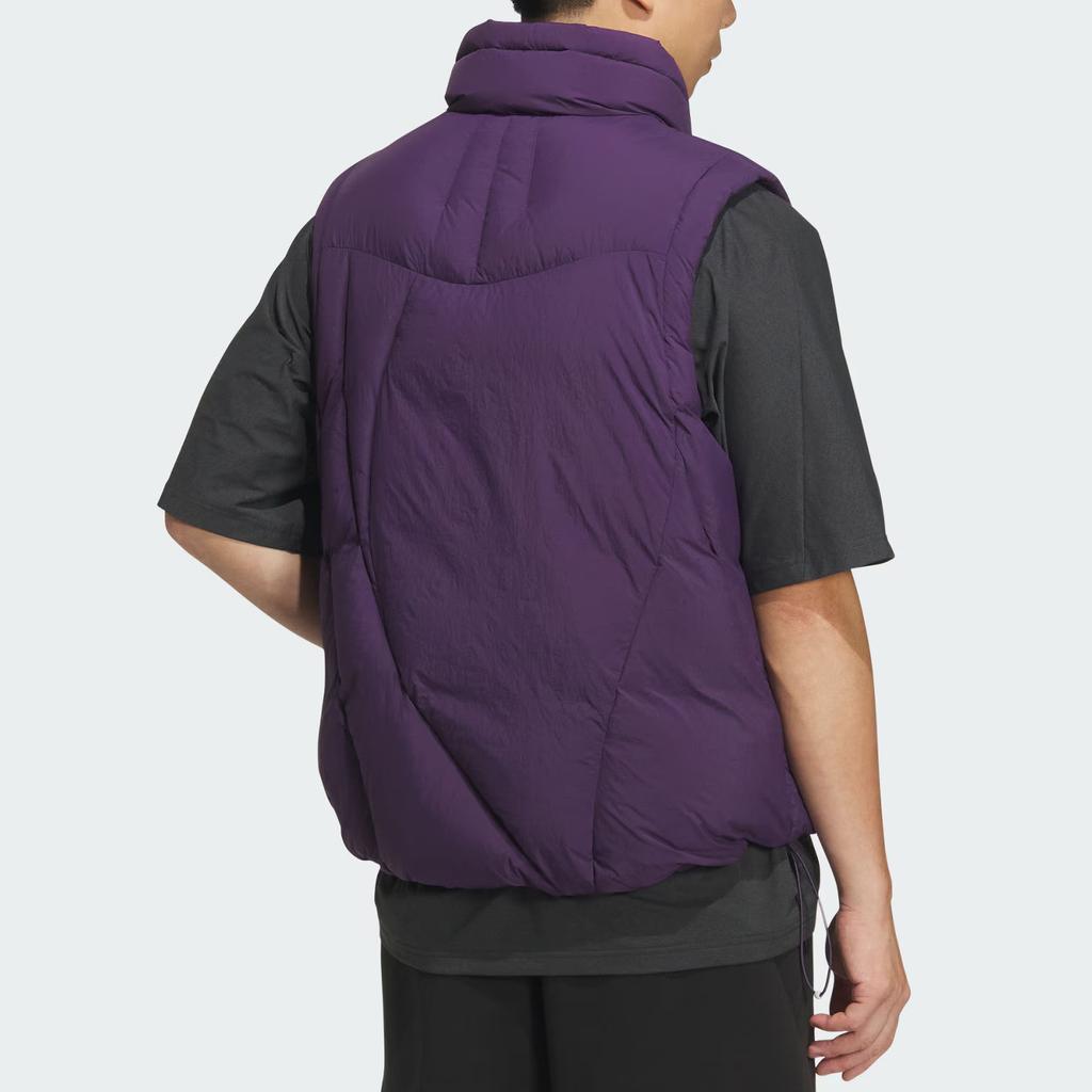 Adidas FOS Future Style Solid Color Reflective Logo Warm Sports Casual 600 Fill Down Vest Men Vests KH1481