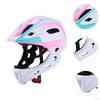 Kinder Fahrradhelm Kinder Vollgesicht Belüftung Tragbar Straße Berg für Roller