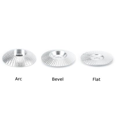 Angle Grinding Wheel Wood Sanding Carving Shaping Disc Flat Oblique Circular arc