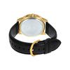 Casio Standard Series Quartz Movement Leather Strap Watch Men watches Black MTP-VD200GL-1BUDF