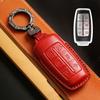 Korean Special Key Protective Cover Is Suitable for Lawns Genesis Gv80 High-end Leather Car Key Bag.
