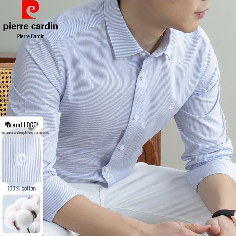 Pierre Cardin Men s 100% Cotton Long Sleeve Shirt 175/92
