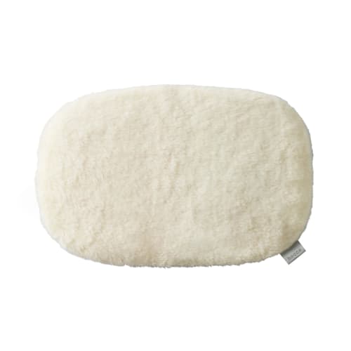 Instantly Warm Up In the Microwave with This LADONNA Hocca Gel Hot Water Bottle, Size L (RX41-JY) (white). It Takes Just 3 Minutes In the Microwave, C
