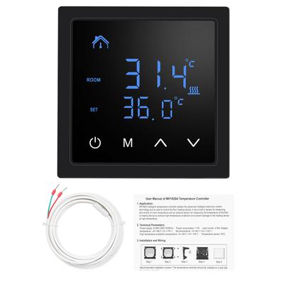 Smart Thermostat 16A Floor Heating Temperature Controller with LED Touch Screen 85265V Electric