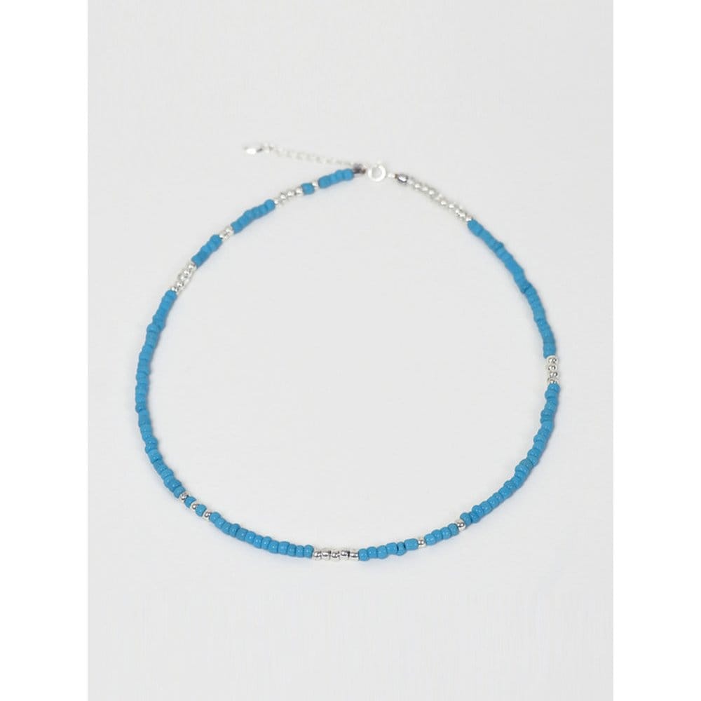 Blue Beads Necklace