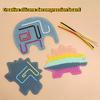 1Pcs New Babys Sensory Activity Board Relaxing Anxiety Adhd  Stress Relief Silicone Rod Colored Decompression Toy Kid Gift