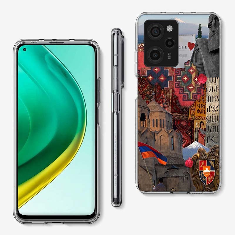 Armenia Flag Passport ART Cover Phone Case For Xiaomi Poco M8 M7 M6 M4 M3 X7 X6 X4 Pro F7 Ultra M5S Mi 14 14T 15 15T 12T 10T Pro