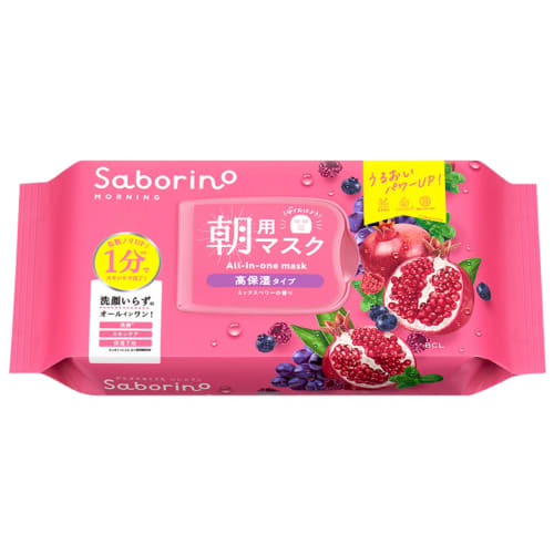 Saborino Mezama Sheet Highly Moisturizing Type of Ripe Fruit N