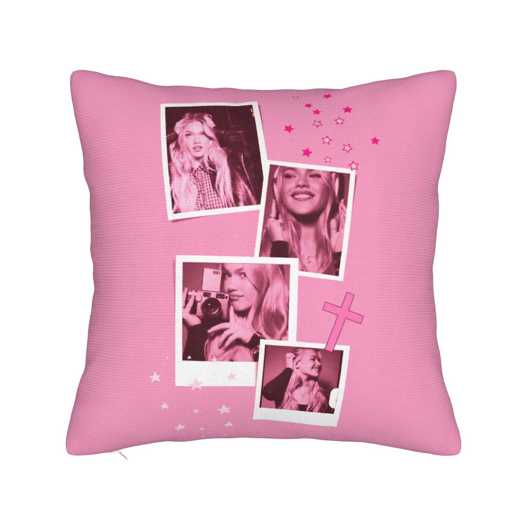 F-Freya Skye Singer Pillowcase Printed Cushion Cover Decor Throw Pillow Case Cover Home Zipper