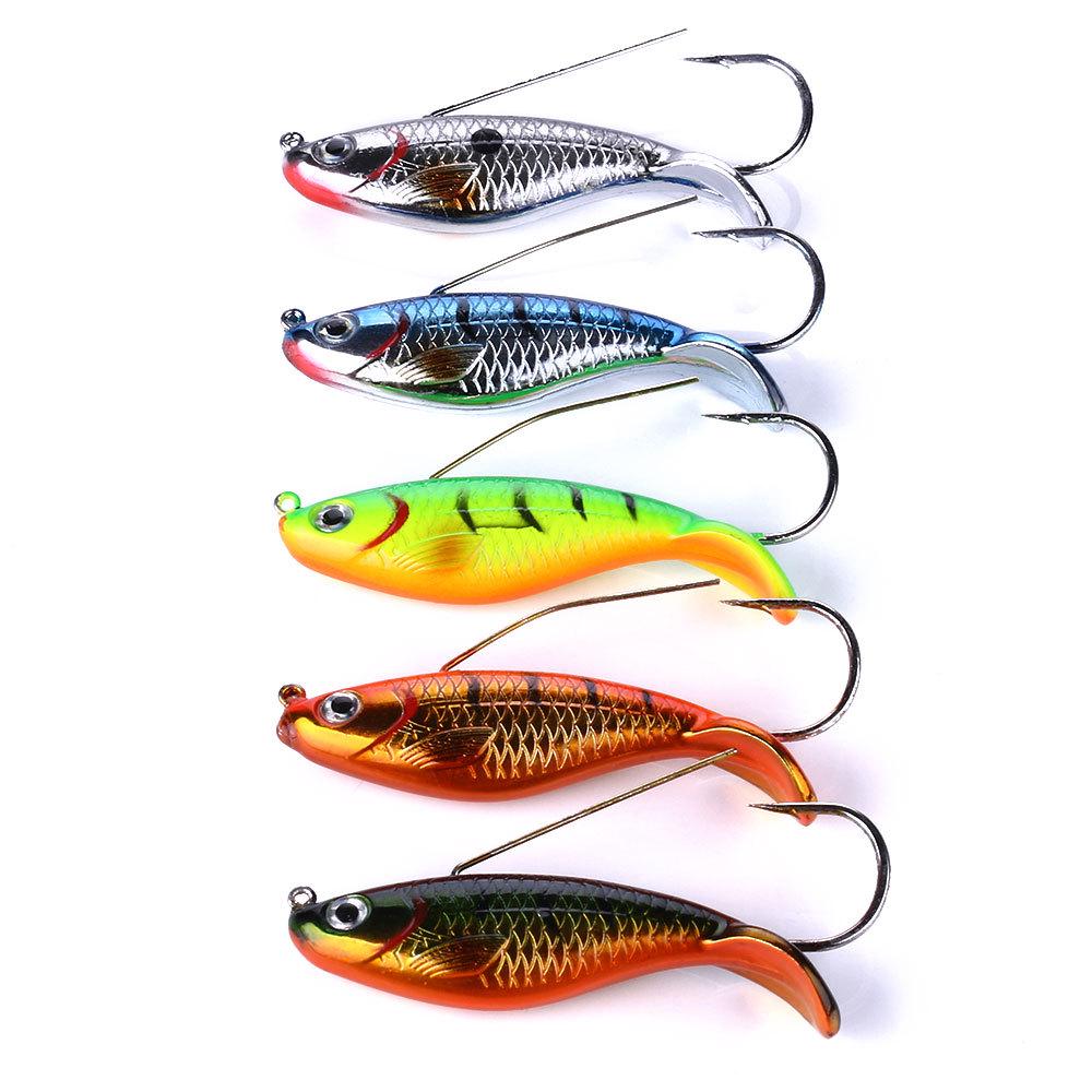 Hengjia VIB Anti-Snag Single Hook Artificial Lure for Fishing