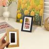 6 Inch Table Photo Frame Ornaments Hollow 3D Wood Wall Hanging Photo Frame Hiding Safe Private Money Box Picture Frame Albums